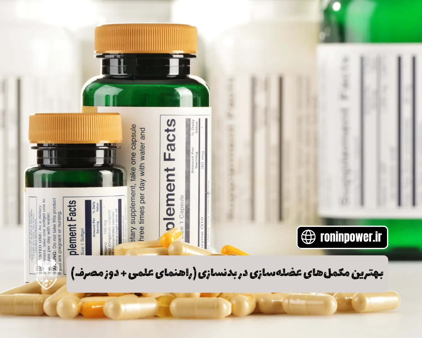 بهترین مکمل برای عضله‌سازی