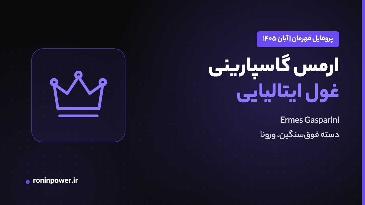 کاور مقاله پروفایل ارمس گاسپارینی، مچ‌انداز ایتالیایی دسته فوق‌سنگین